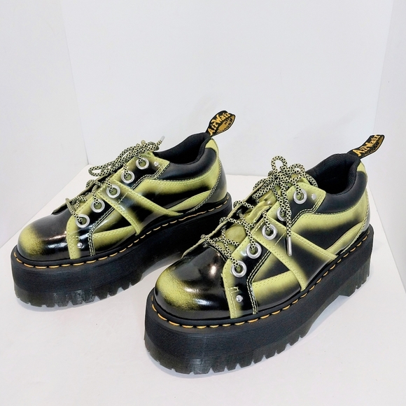 Dr Martens Quad Max Lug Platform Patent Leather Shoes, NEW, Size 8|EUR 39 - Picture 13 of 13